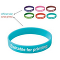 Screen Printed Silicone Wristbands